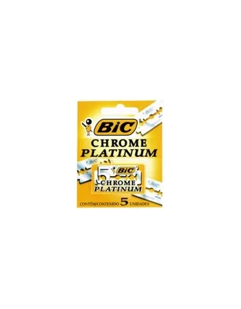 BIC LAMINA CHROME PLATINUM C/60X5UN SM