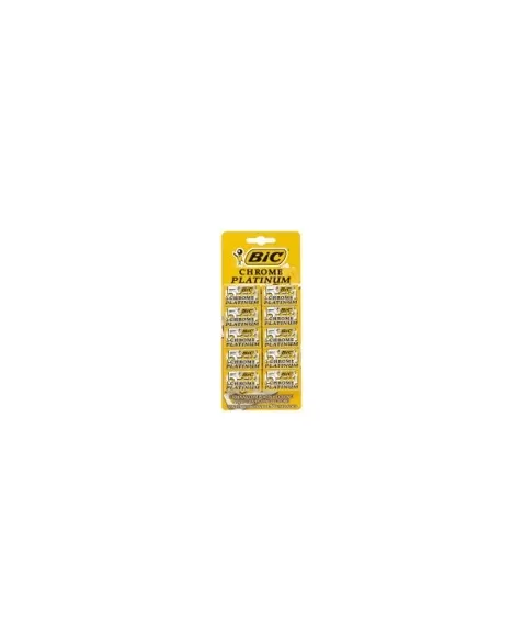 BIC LAMINA CHROME PLATINUM 10X5UN CT