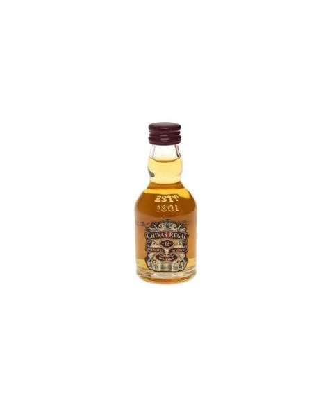 WHISKY CHIVAS REGAL 12 ANOS 50ML