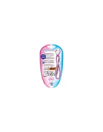 BIC DEPILADOR SOLEIL FOR W. ROSA CLIC C/6 REFIS+1AP