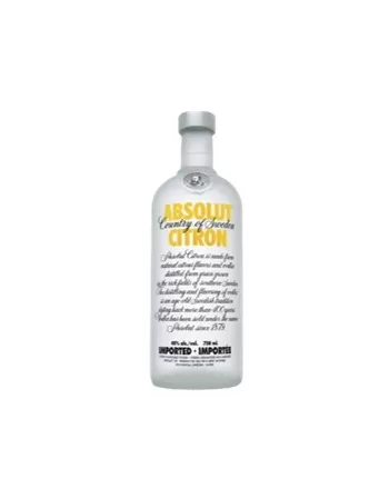 VODKA ABSOLUT CITRON 750ML