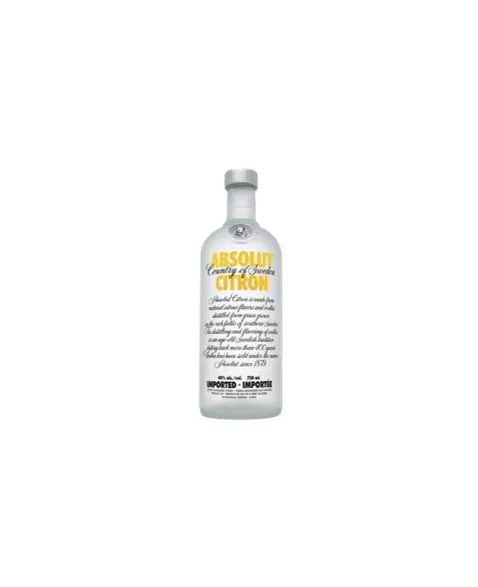 VODKA ABSOLUT CITRON 750ML