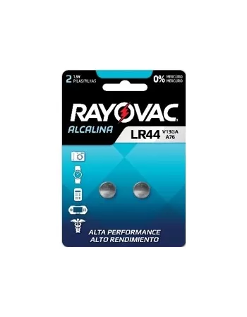 RAY PILHA BOTAO V13GA 1,5V CT C/2UN