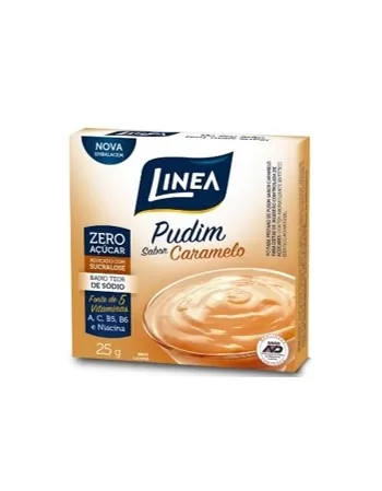 PUDIM LINEA PO 25G CARAMELO