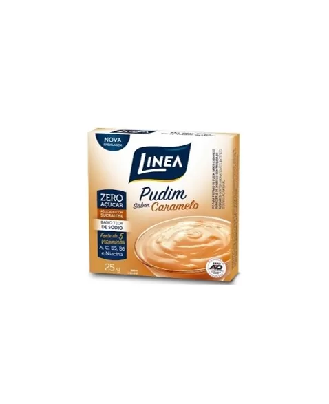 PUDIM LINEA PO 25G CARAMELO