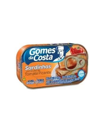 SARDINHA GDC 125G MOLHO TOM. PICANTE