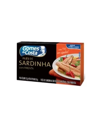 FILES DE SARDINHA GDC 125G PIMENTA