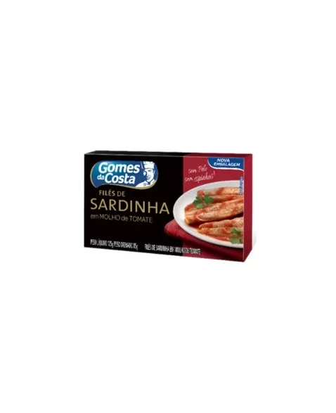 FILES DE SARDINHA GDC 125G TOMATE