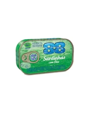 SARDINHA 88 125G OLEO COMESTIVEL