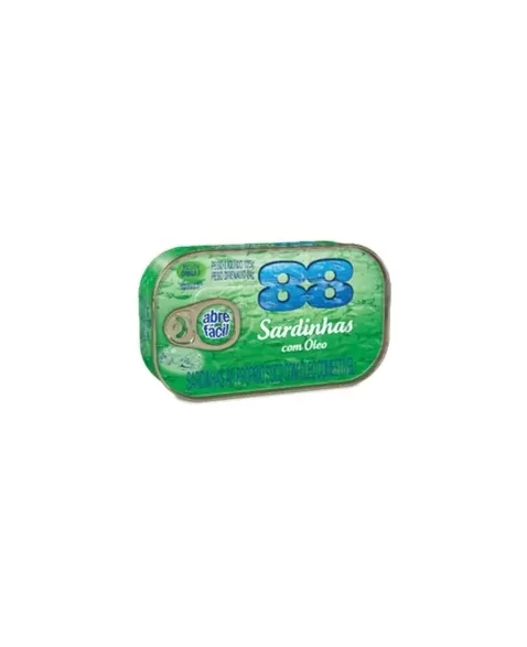 SARDINHA 88 125G OLEO COMESTIVEL