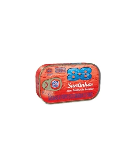 SARDINHA 88 125G MOLHO TOMATE