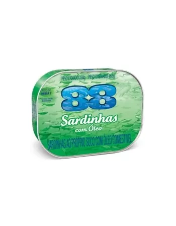 SARDINHA 88 250G OLEO