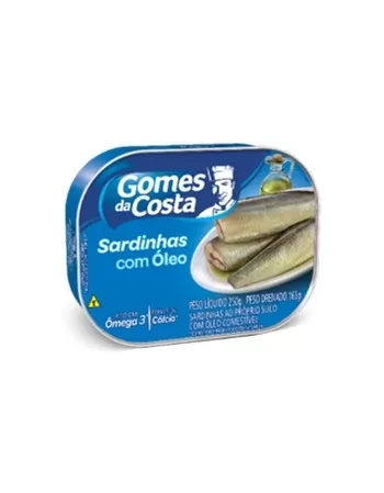 SARDINHA GDC 250G OLEO COMEST.