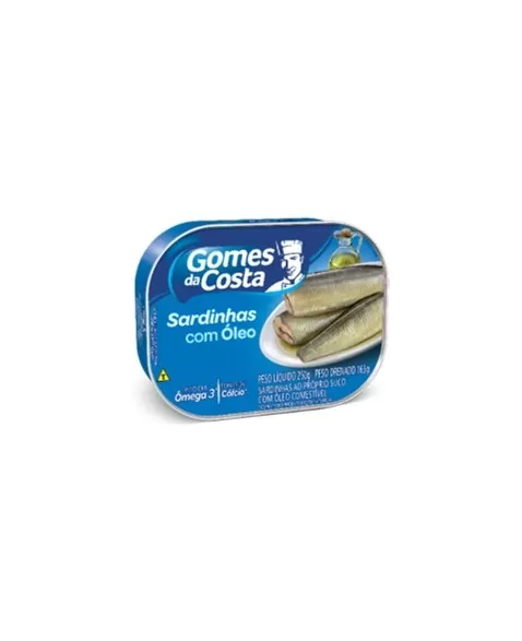 SARDINHA GDC 250G OLEO COMEST.