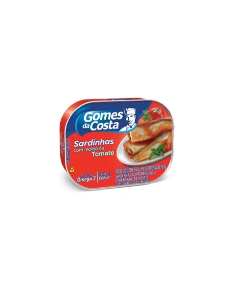 SARDINHA GDC 250G MOLHO TOMATE