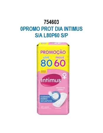 PROT DIA INTIMUS S/A L80P60 S/P