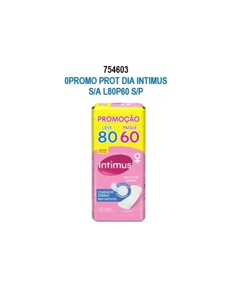 PROT DIA INTIMUS S/A L80P60 S/P