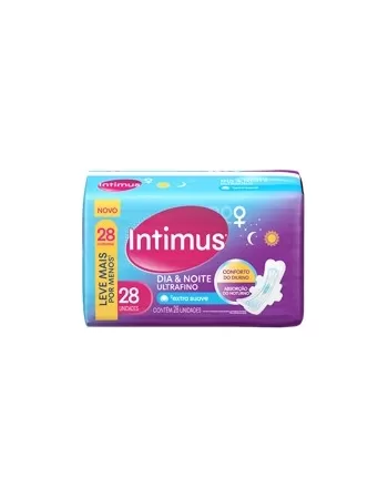 ABS INTIMUS ULTRAFINO DIA E NOITE C/A 28UN WHIP