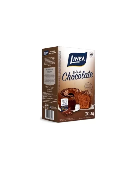 MIST. P/BOLO LINEA 300G CHOCOLATE