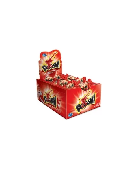 CHICLE POOSH 200G MORANGO