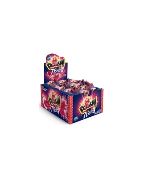 CHICLE POOSH 200G 7 BELO FRAMBOESA