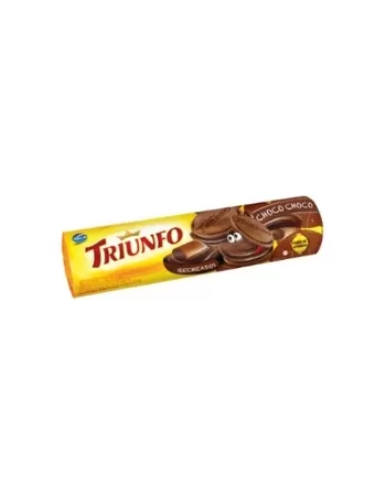 BISCOITO TRIUNFO RECH. 120G CHOCO CHOCO