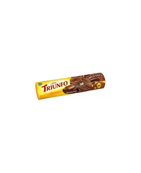 BISCOITO TRIUNFO RECH. 120G CHOCO CHOCO