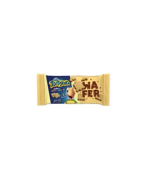 BISCOITO TORTUGUITA WAFER 85G CHOCOLATE