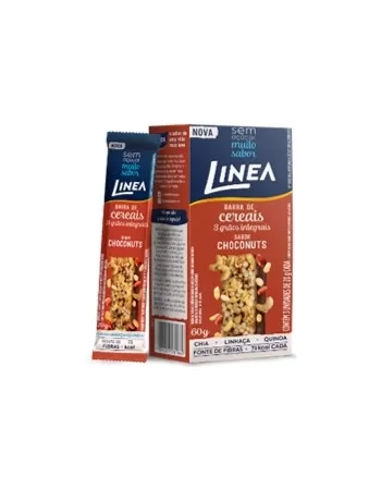 BARRA CEREAL LINEA 20GX3UN NUTS C/CHOCOL