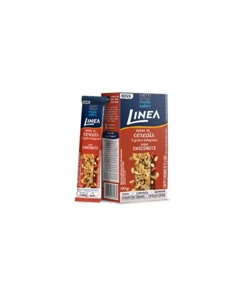 BARRA CEREAL LINEA 20GX3UN NUTS C/CHOCOL