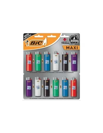 BIC ISQUEIRO MAXI CT C/12UN