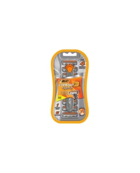 BIC BARBEADOR COMF3 HYBRID C/6X1AP+6CART