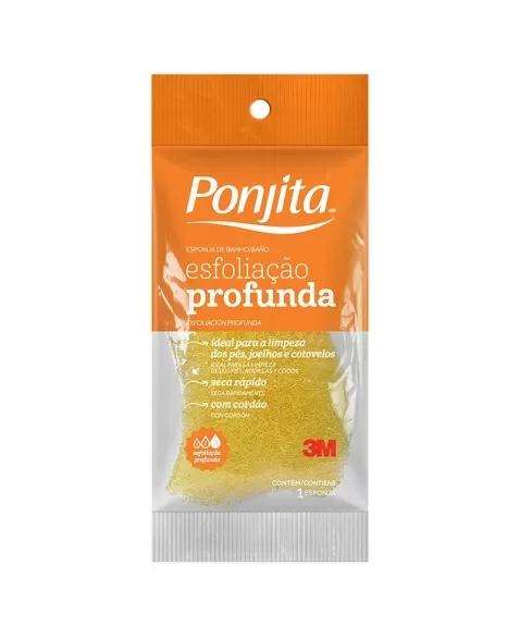 ESPONJA BANHO PONJITA ESFOLIANTE