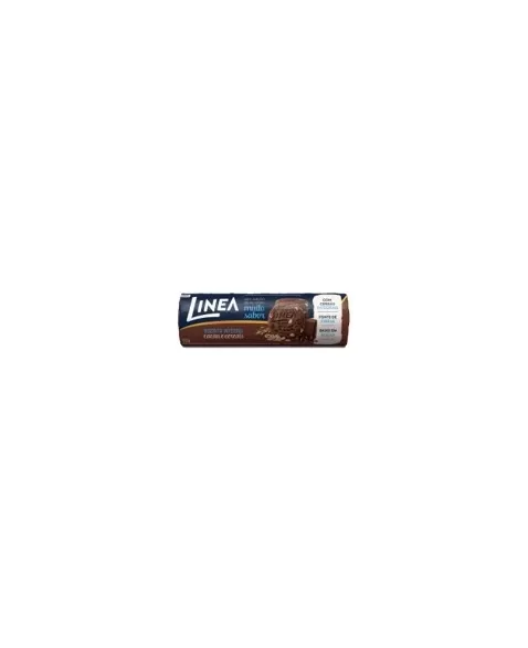 BISCOITO INTEGRAL LINEA 120G CACAU E CEREAIS