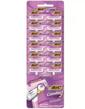 BIC DEPILADOR COMFORT FOR WOMEN 6X2