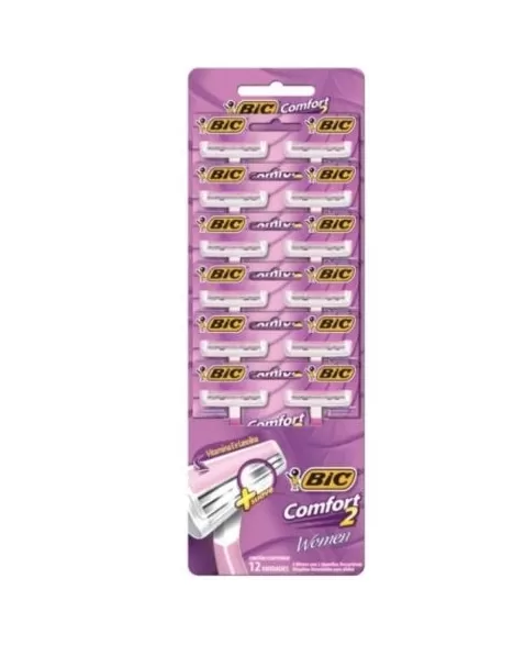 BIC DEPILADOR COMFORT FOR WOMEN 6X2