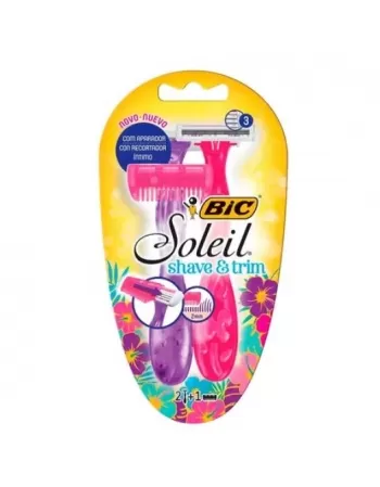 BIC DEPILADOR SOLEIL RS/RX SHAVE & TRIM