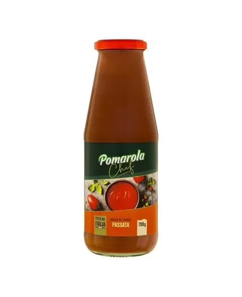 POMAROLA MOLHO TOM 700G PASSATA VD