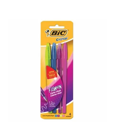 BIC CAN CRISTAL FASHION 4UN