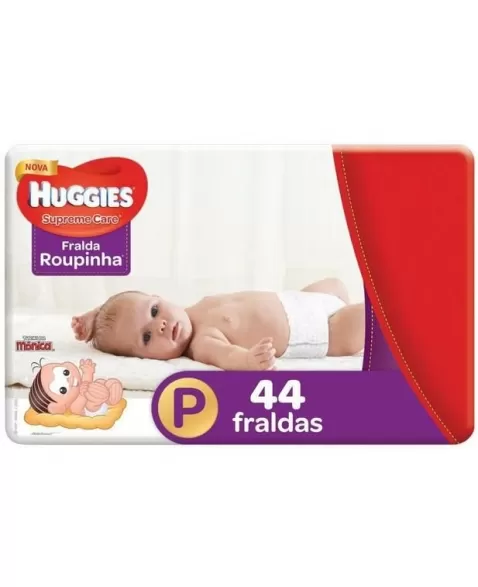 FRALDA HUGGIES MEGA P 44UN SUPR CARE