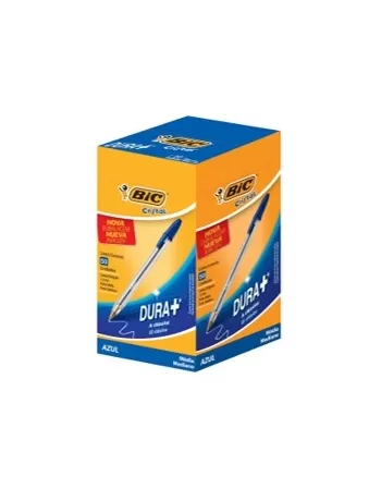 BIC CAN. CRISTAL DURA+ AZUL 50UN DS