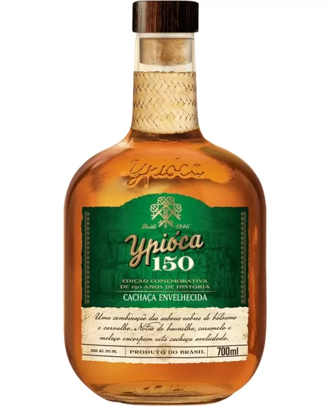 CACHAÇA YPIOCA 700ML 150 ANOS ENVELHECIDA