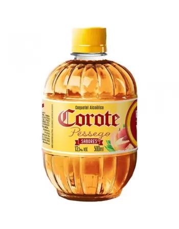 COQUETEL COROTE PESSEGO 500ML PET 12UN