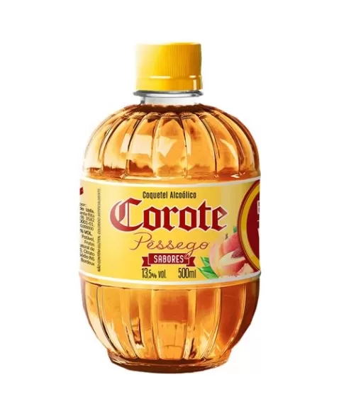 COQUETEL COROTE PESSEGO 500ML PET 12UN