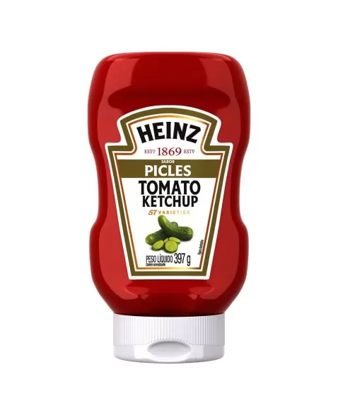 CATCHUP HEINZ 397G PICLES