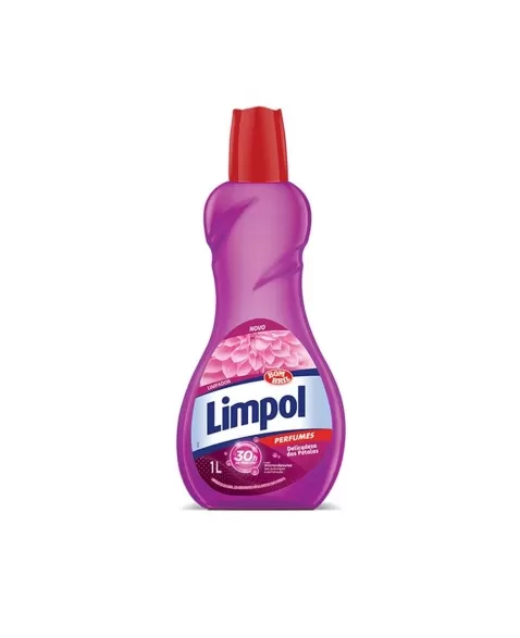 LIMP PERFUMADO LIMPOL 1L DELIC PETALAS