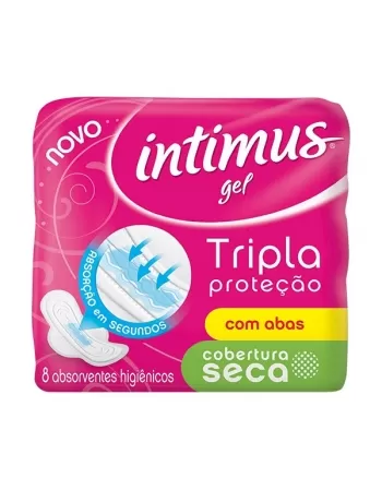 ABS INTIMUS GEL NORMAL SECA C/A 8UN