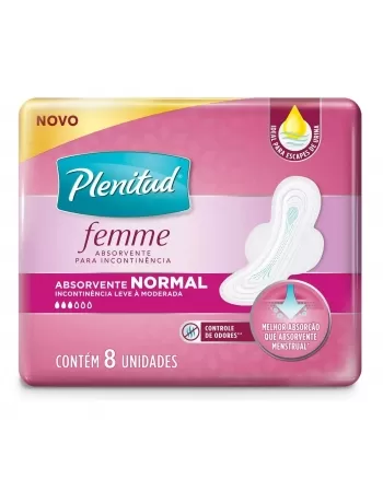 ABS INTIMUS NORMAL C/A 8UN PLENITUD FEMME