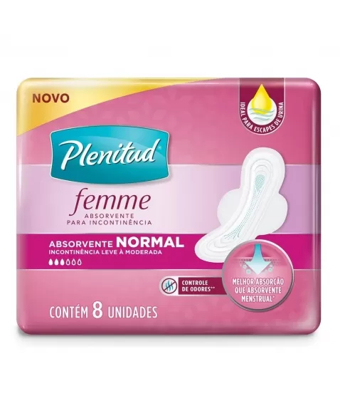 ABS INTIMUS NORMAL C/A 8UN PLENITUD FEMME