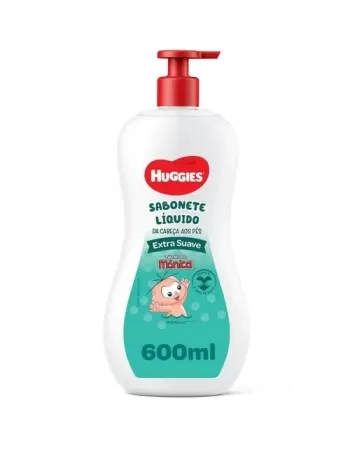 SABONETE HUGGIES LIQ 600ML EXTRA SUAVE